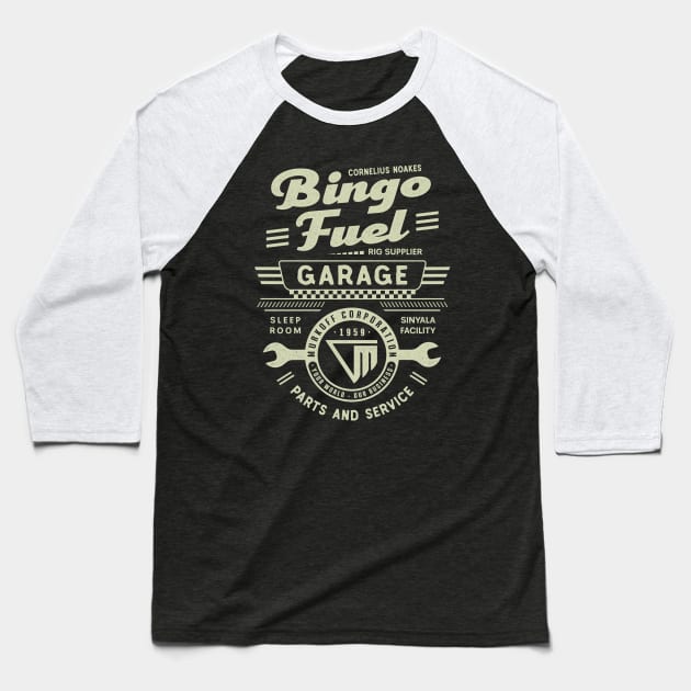 Murkoff Corporation Garage Baseball T-Shirt by Lagelantee